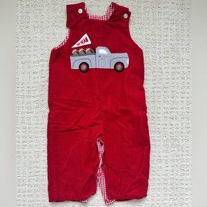 Bailey Boys Red and Gray Longall